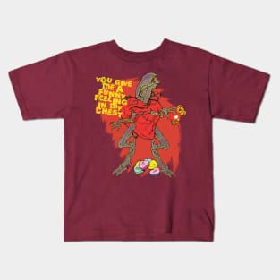You Give Me a Funny Feeling in My Chest Kids T-Shirt